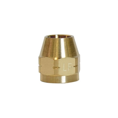 Atc ATC Space Heater Nut 3/8 in. Yellow Brass 1 pc 6JC050810721011